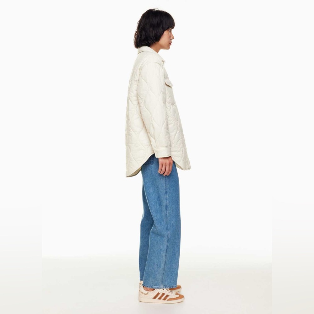 Wilfred Aritzia The Ganna Quilted Jacket Bone XSmall - Picture 14 of 16